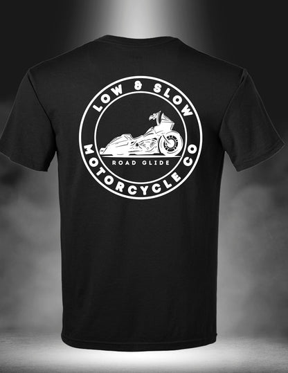 LOW and SLOW ROAD GLIDE TSHIRT